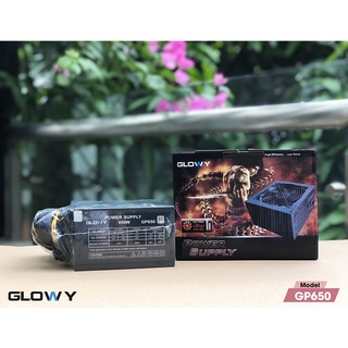 Nguồn Máy Tính Chính hãng Glowy 650W - Nguồn  Bảo hành 12 tháng!!!