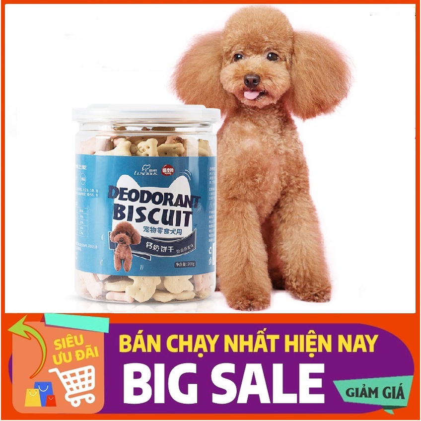Bánh thưởng cho chó bánh quy snack kiểu hình loài vật cung cấp canxi mùi vị rất đa dạng và hấp dẫn có hộp đựng