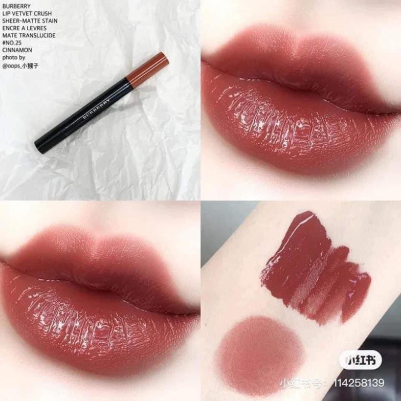 Son Burberry Lip Velvet Crush Màu 10 - 16 - 25 - 70