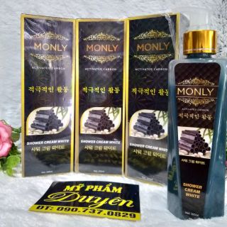 Tắm trắng than tre hoạt tính Moly 300g