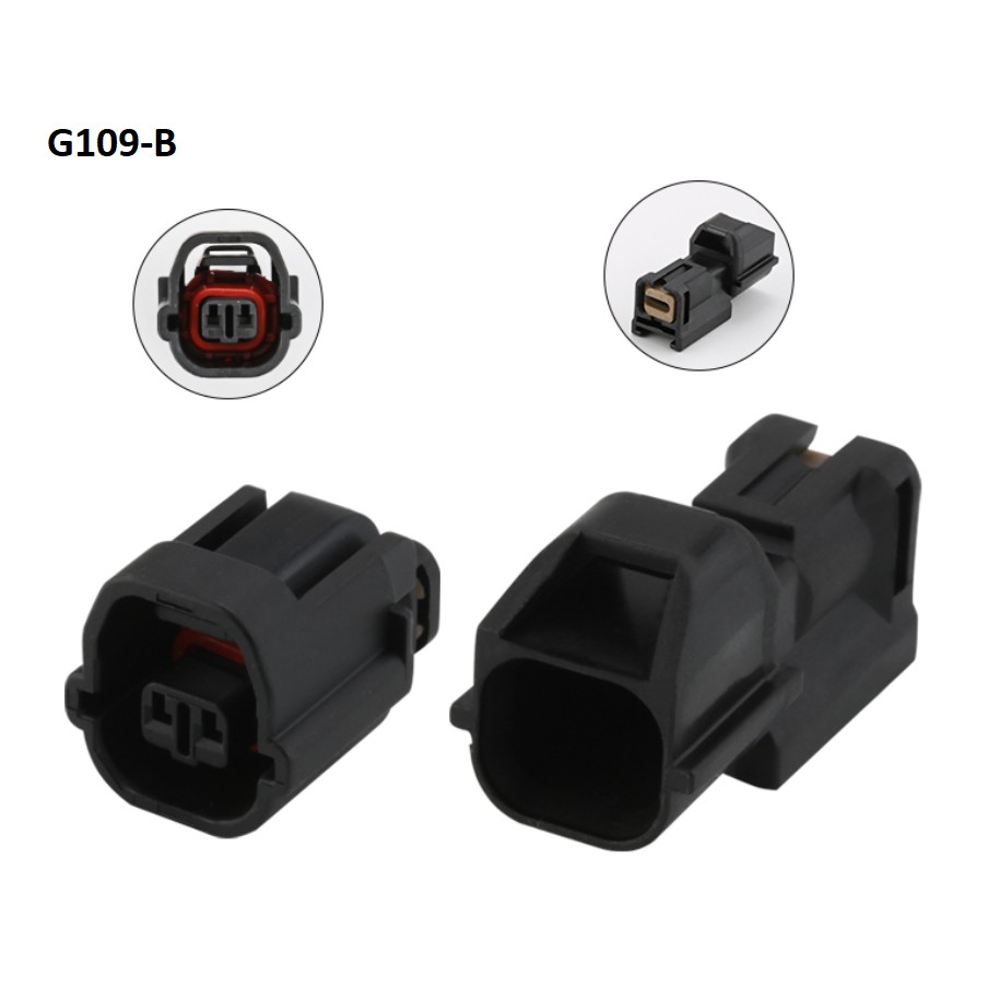 G109-Giắc cắm điện radar đảo chiều 2 lỗ