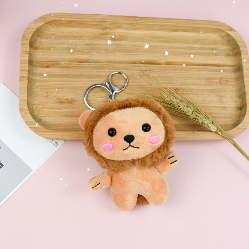 Móc Khóa Hình Sư Tử Hoạt Hình Đáng Yêu