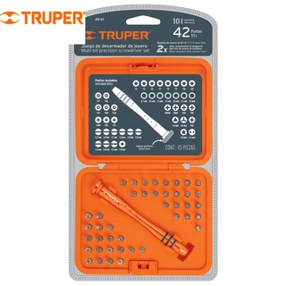 Bộ tuốc nơ vít 43 món Truper - 14163 (JOY-43)