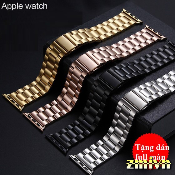 Dây kim loại thép không gỉ Apple watch - Khóa gấp