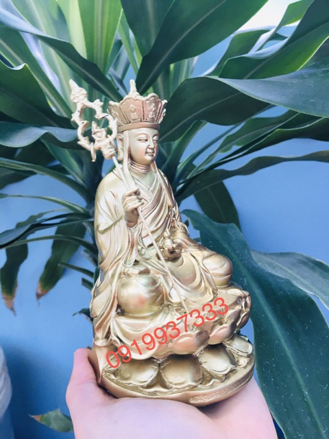 Tượng phật địa tạng cao 16 cm