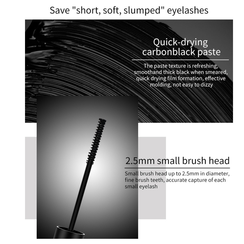 Mascara YOUYO Sợi Tơ 4D Màu Đen Chống Thấm Nước Chuốt Dài Và Dày Mi