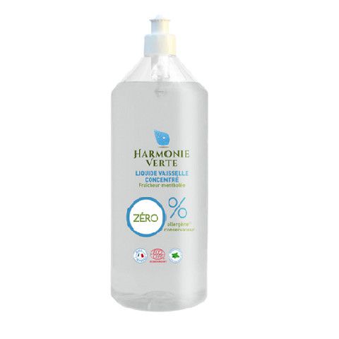 Nước rửa bát sinh học bạc hà Harmonie Verte 1000ml