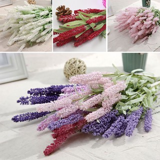 Bó hoa oải hương nhân tạo xinh xắn dùng để trang trí