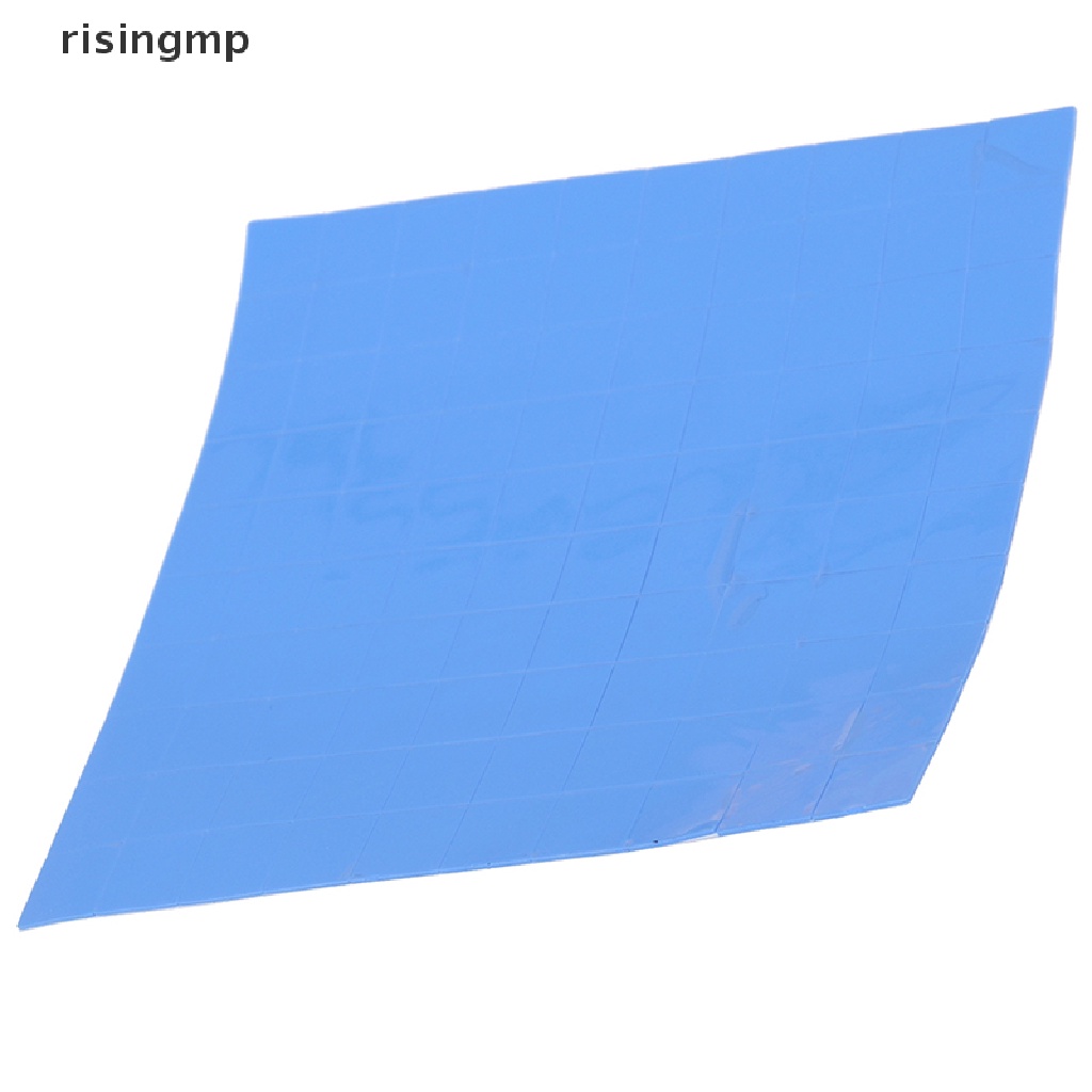 Bộ 100 Miếng Đệm Tản Nhiệt CPU GPU Bằng Silicon Kích Thước 10 * 10 * 0.5mm ♨Trên đó