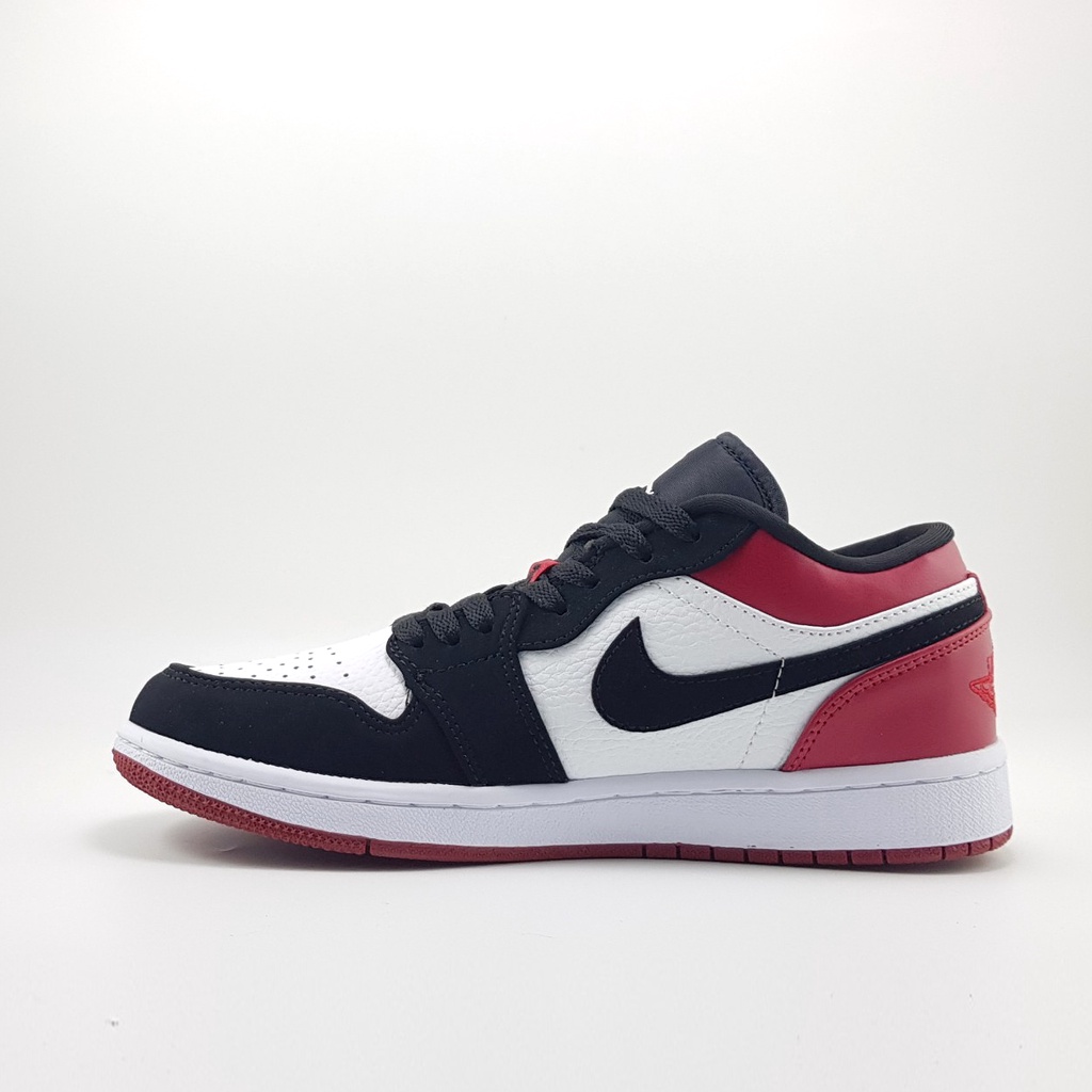 Giày Sneaker thấp cổ Jordan 1 Low Retro Black/Red