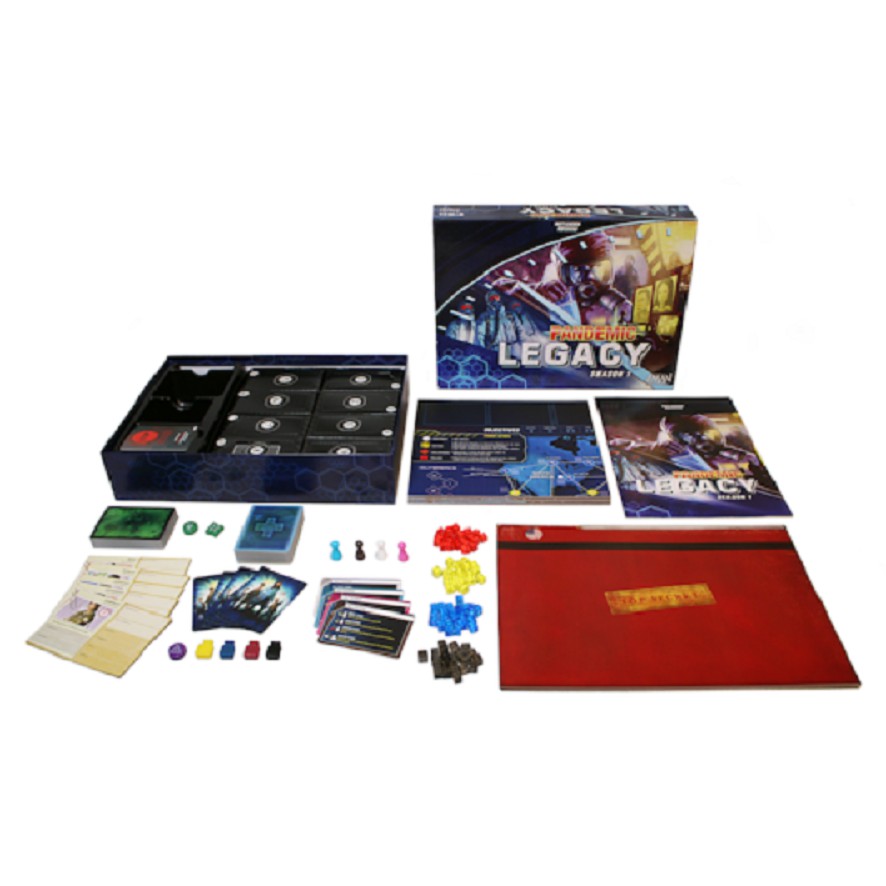 Đồ Chơi Board Game Pandemic - Đại Dịch Toàn Cầu Tiếng Anh Hộp Cứng Chất Lượng Cao