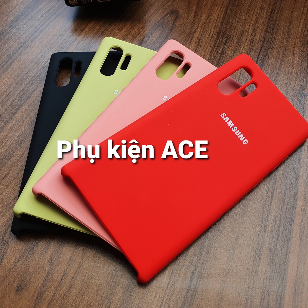 Ốp Note 10 Plus,Note10+ silicone chống bẩn , không bán vân tay