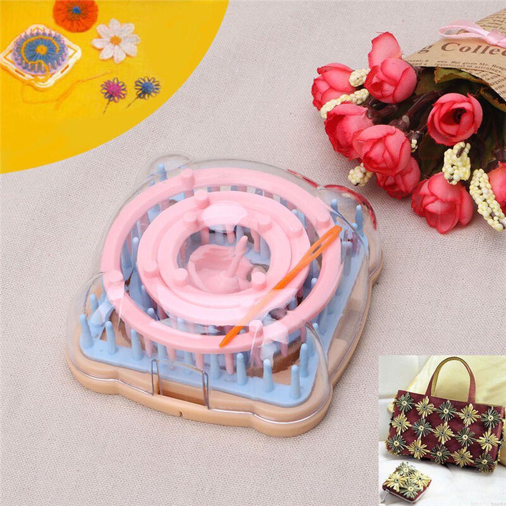 Bộ Dụng Cụ Đan Len Hình Hoa Độc Đáo Tiện Dụng