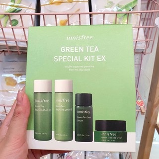 SET Dưỡng Da Trà Xanh Mini - Innisfree Green Tea Special Kit EX