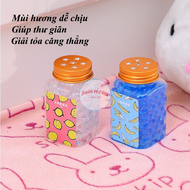 Combo 3 Lọ sáp thơm dạng viên tinh thể nhiều màu hương trái cây -Buôn rẻ 01009