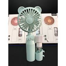 Quạt Phun Sương Cầm Tay Mini - Quạt Cầm Tay Mini Có Tích Hợp Phun Sương Cực Mát