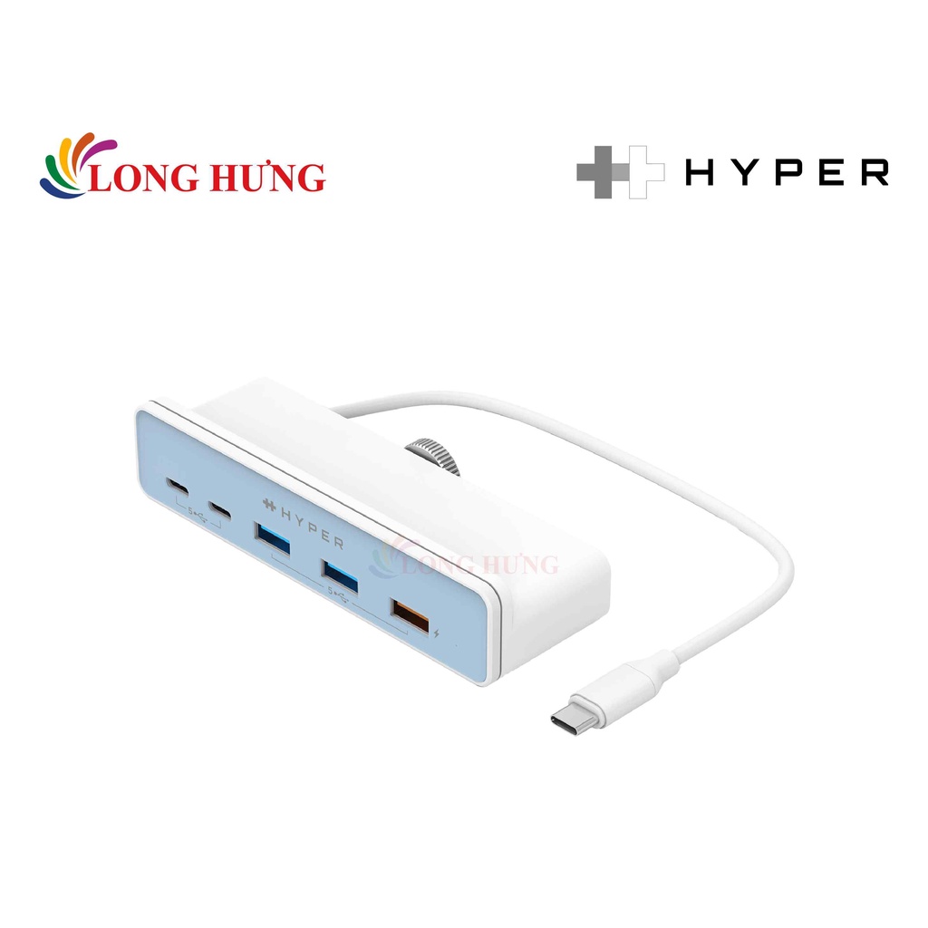 Cổng chuyển đổi HyperDrive 5-in-1 USB-C Hub HD34A6 - Hàng chính hãng