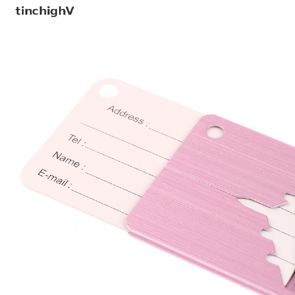 Thẻ Tên Hành Lý Du Lịch Bằng Hợp Kim Nhôm