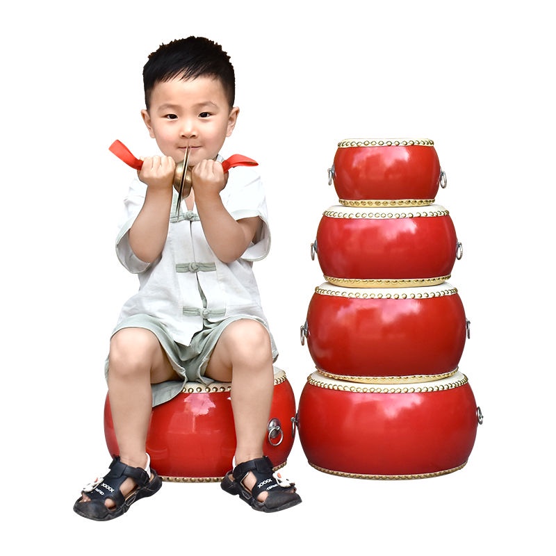 ✨ Hàng Chuẩn Bị  ✨Trống Đồ Chơi Bằng Da Bò Cỡ Nhỏ Vui Nhộn Dành Cho Trẻ Mẫu Giáo