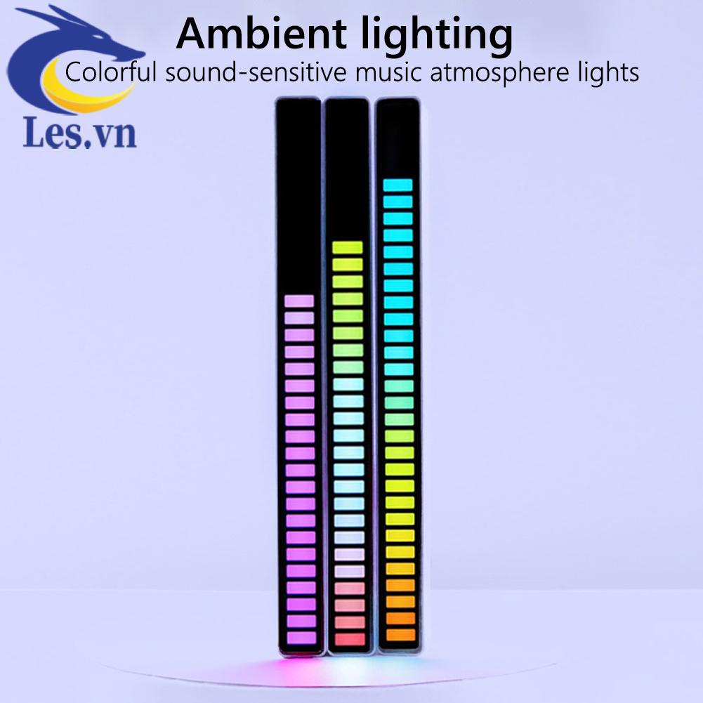 Thanh Đèn LED RGB Điều Khiển Bằng Âm Thanh Kèm Phụ Kiện