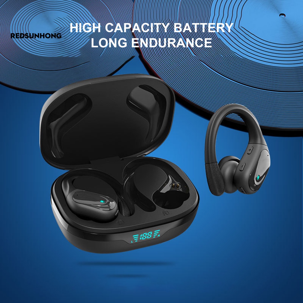 Tai Nghe Không Dây Bluetooth 5.1 HD-compatible5.1 Có Màn Hình LED Kỹ Thuật Số Và Điều Khiển Cảm Ứng Tai Nghe