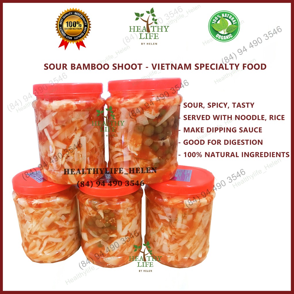 Măng Ớt Lạng Sơn  -  Hũ lớn 1.4kg