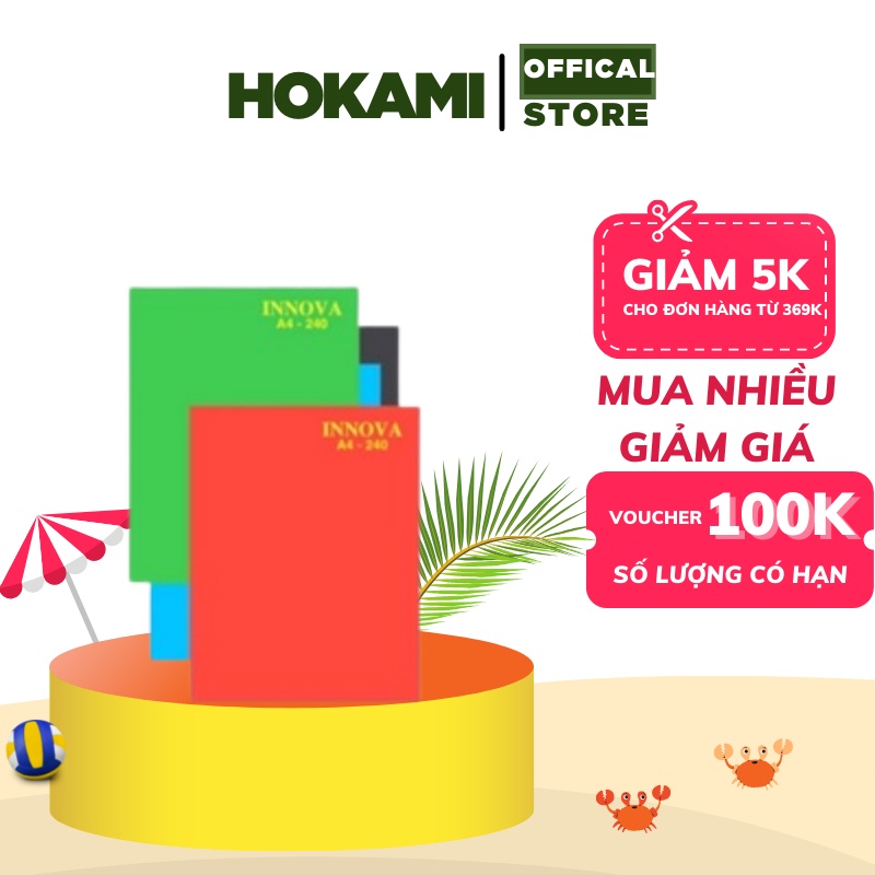 Sổ A4 Innova 240 trang - HOKAMI STORE