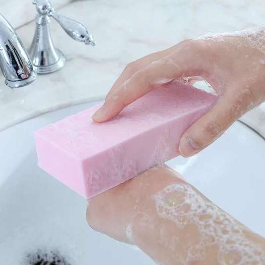 Mút tắm bọt biển kì ghét tẩy da chết nhiều màu dễ thương phù hợp với mọi người Homeshopping24h