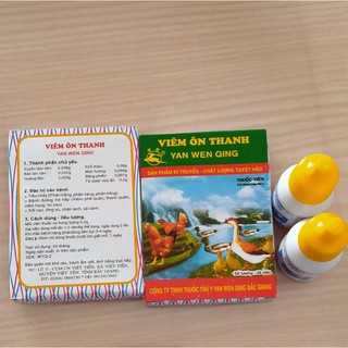 bộ đôi khò, xổ mũi gà đá 2flosal 2 viêm ôn thanh