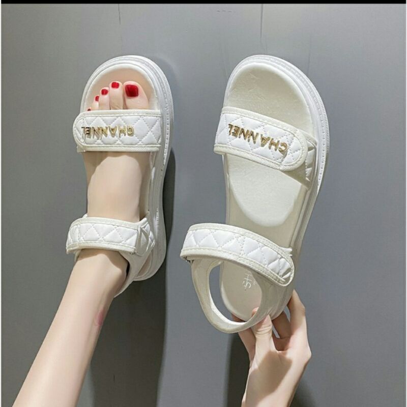 Dép Sandal Dép Quai Hậu Nữ Da Mềm Đế Siêu Nhẹ Êm Tôn Dáng Kèm Video Ảnh Thật