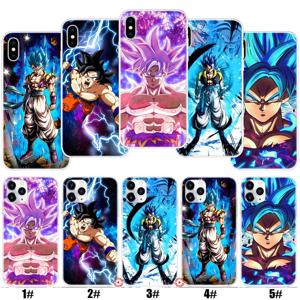 Ốp Điện Thoại Dẻo Trong Suốt Họa Tiết Hoạt Hình Dragon Ball Goku Cho iPhone 5 5s 6 6s 7 8 Plus X XR XS Max CQ3