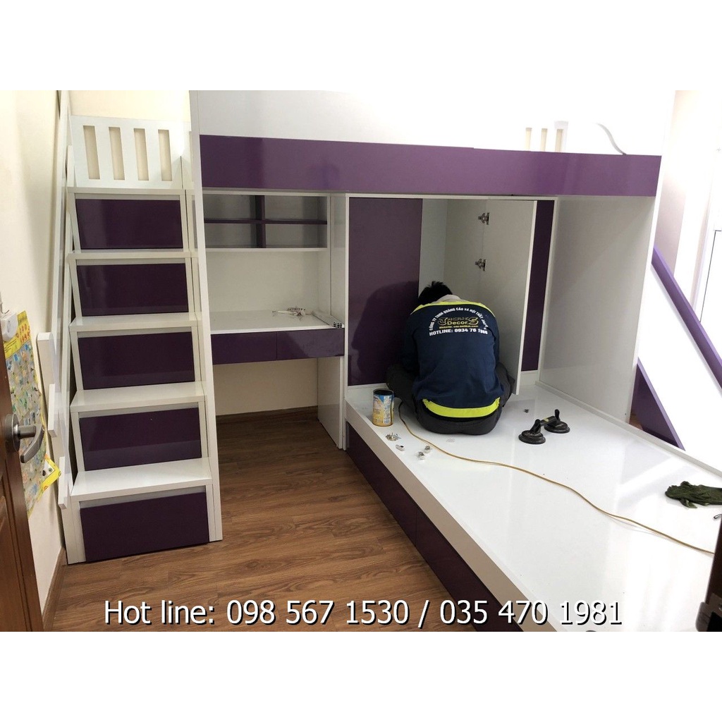 Gường tầng cho bé