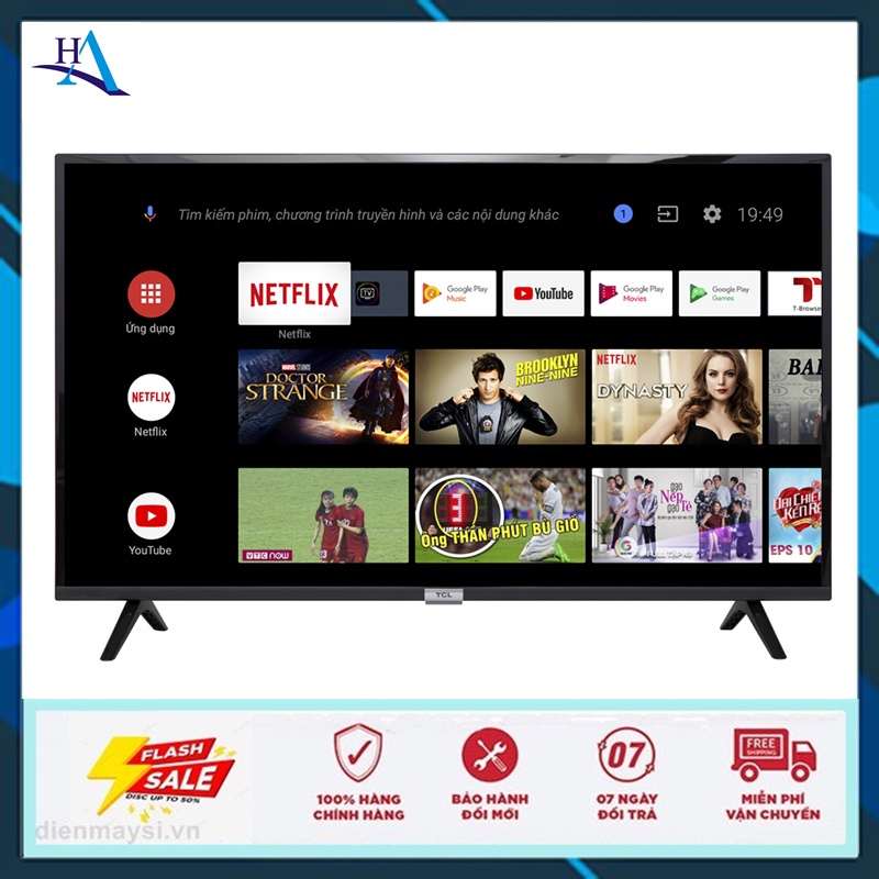Android Tivi TCL 40 inch 40S6500 (Miễn phí giao tại HCM-ngoài tỉnh liên hệ shop)