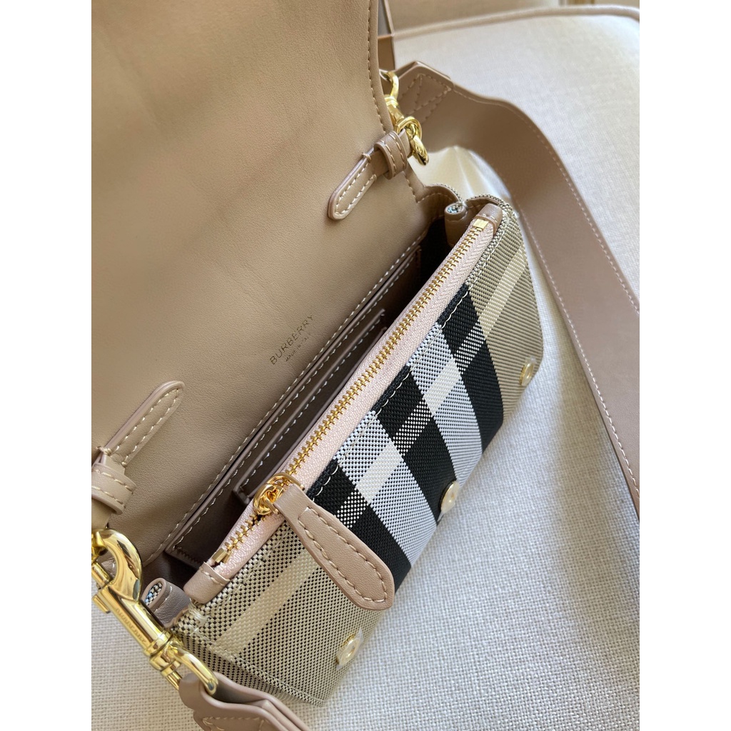Túi Đeo Chéo Burberry Phong Cách Thể Thao Sang Trọng Thời Trang Cho Nam Nữ