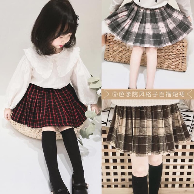 Chân váy cho bé gái