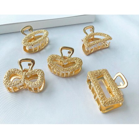 Kẹp tóc càng cua HÀN QUỐC xi mạ/kẹp nửa tóc siêu xinh,xịn sò