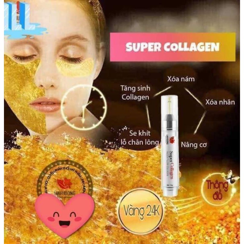 Super collagen cấy trắng da Linh Hương [Chính hãng]