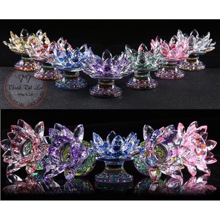 Chân Nến Pha Lê 9Cm