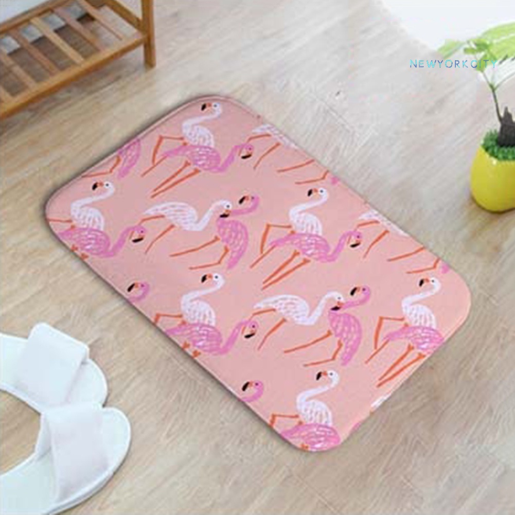 Thảm Chùi Chân Chống Trượt In Họa Tiết Độc Đáo Trang Trí Nhà Cửa