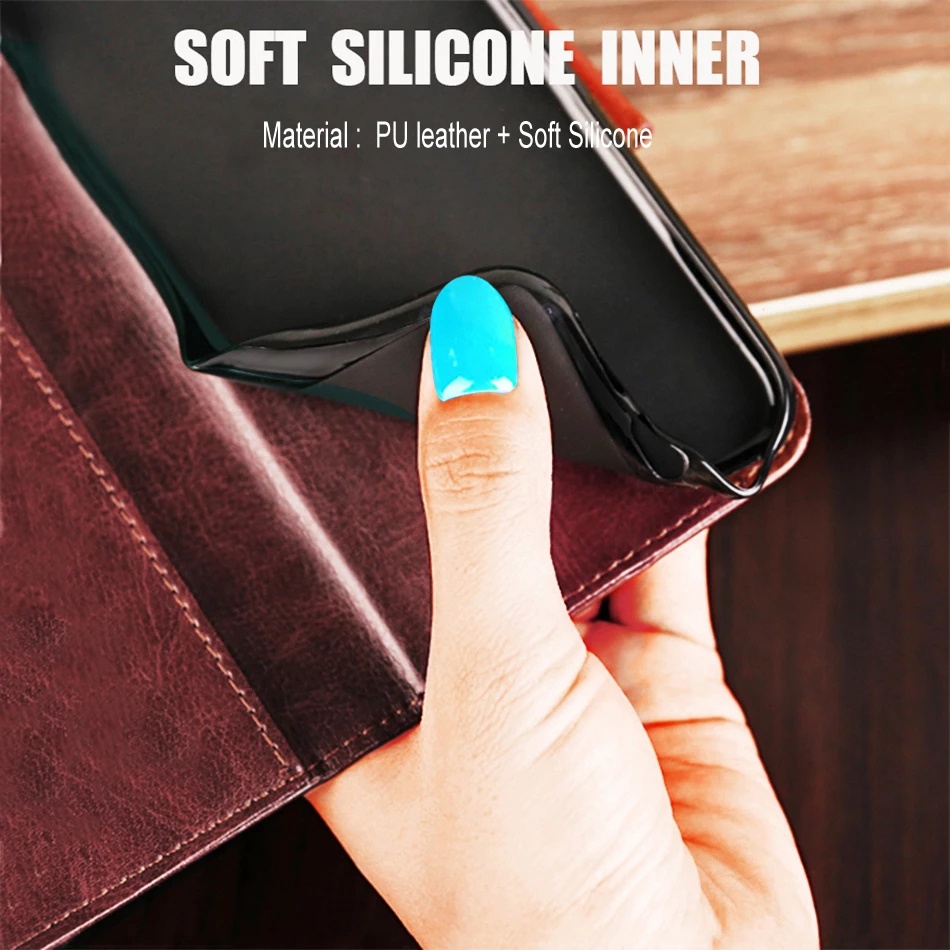 Ốp Điện Thoại Da Nắp Gập Dành Cho Samsung Galaxy A01 Core A02 A02S A03S A10 A10S A20 A20S A30 A40 A50 A30S A50S A70 A70S