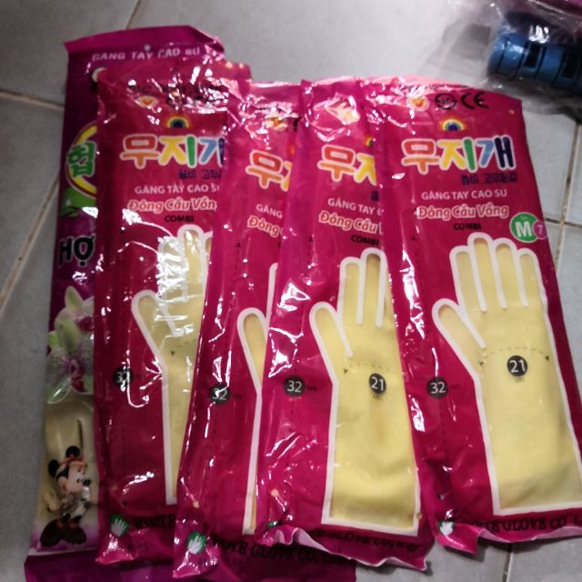 Combo 5 đôi bao tay size M