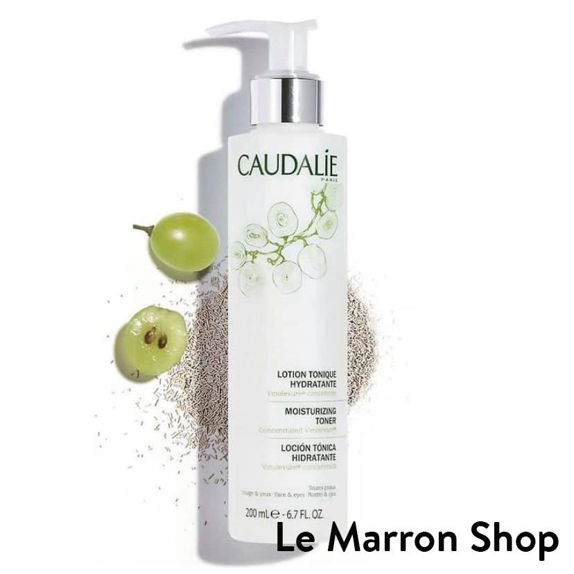 [Hàng Pháp] Nước hoa hồng dưỡng ẩm Caudalie Lotion Tonique Hydratant 200ml