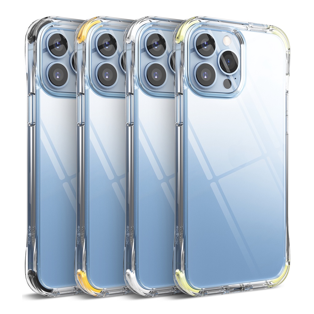 Ốp điện thoại dành RINGKE Fusion Plus tương thích cho Ốp lưng iPhone 13 Pro Max từ TPU mềm và PC cứng trong suốt