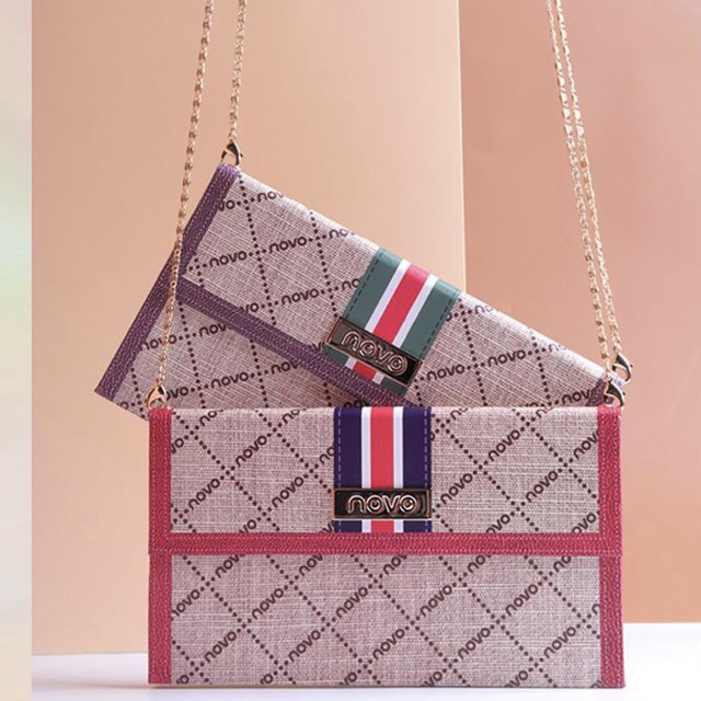 Bảng phấn mắt 16 màu dạng túi xách sang xịn Novo | BigBuy360 - bigbuy360.vn