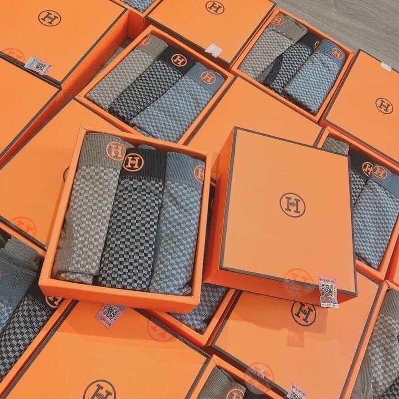[Mã 2611THTRANG100K hoàn 10% xu đơn 99K] Set 3 Quần lót nam H.M thông hơi,FREESHIP,hàng QC