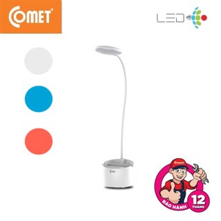 Đèn Bàn Sạc Led Comet CT177 5W có ngăn chứa dụng cụ, đặt điện thoại phương ngang