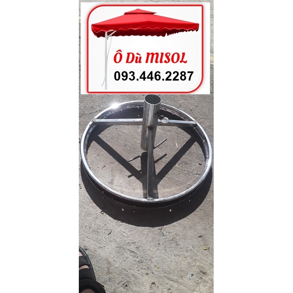 VỎ CHÂN ĐẾ DÙ ỐNG PHI 49 DÙNG CHO DÙ ỐNG LỚN PHI42
