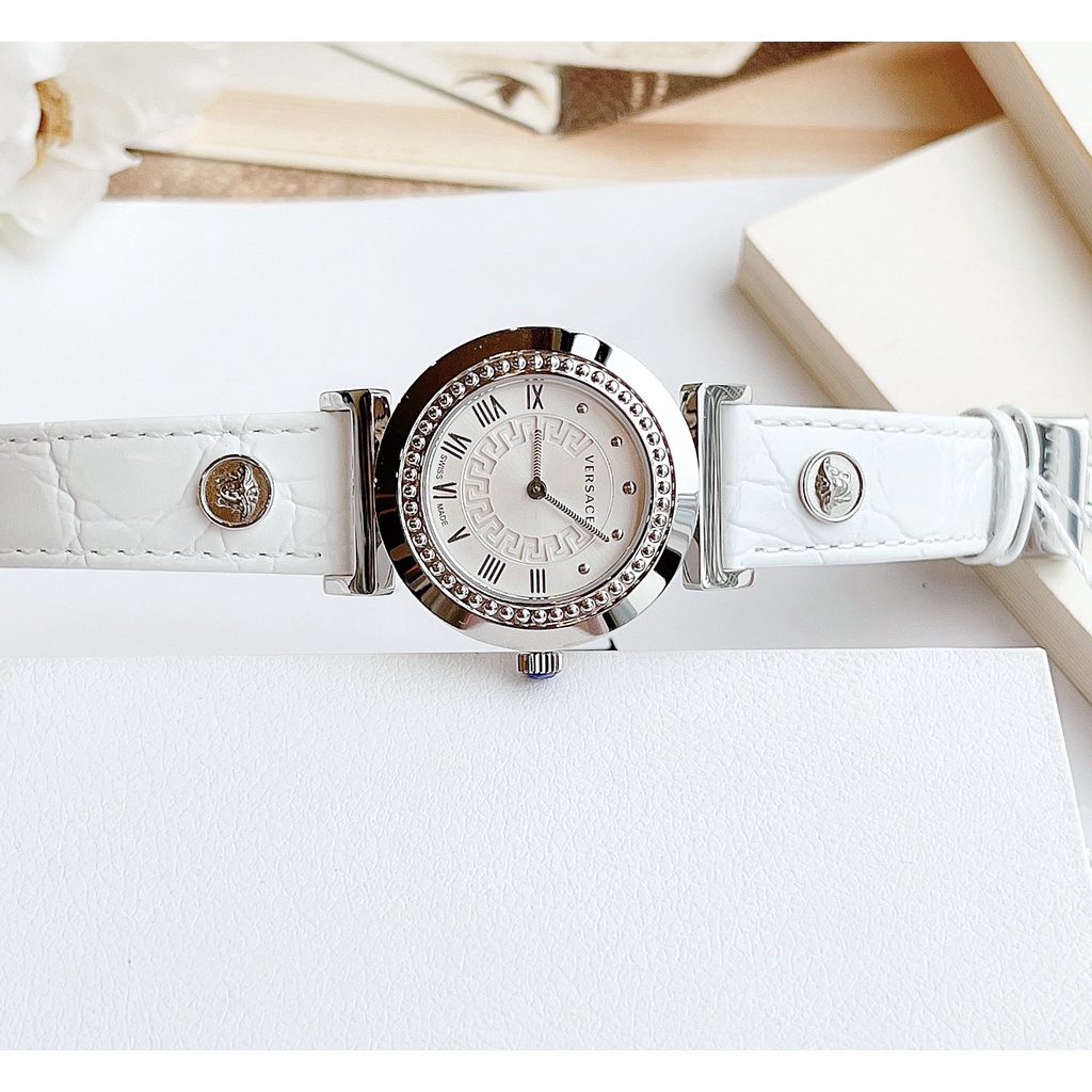 Đồng hồ nữ dây da Versace Vanity White P5Q99D001S001