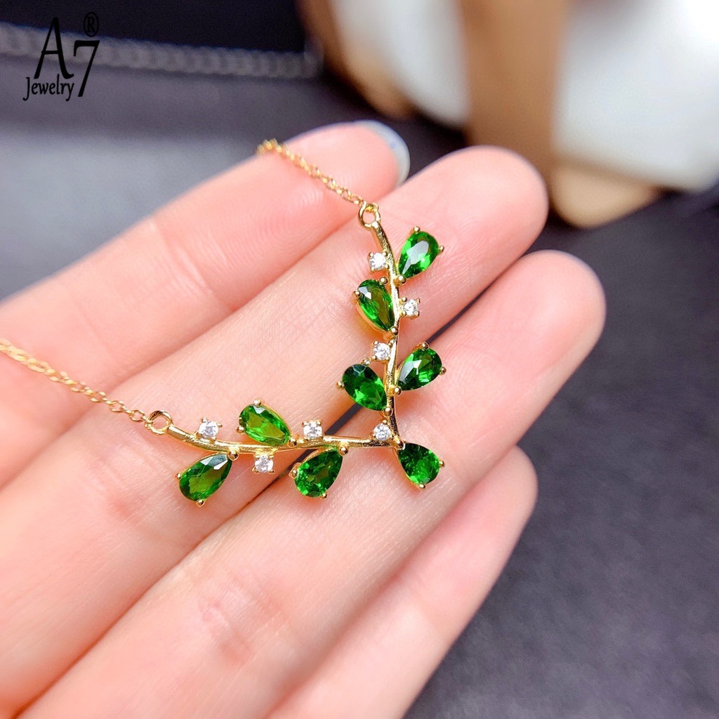 Vòng cổ mạ vàng 18K đính đá