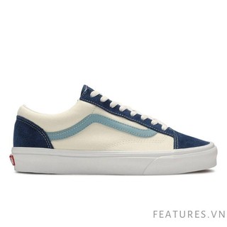 Giày V-Style Màu Trắng Xanh Cực Đẹp Giá Rẻ